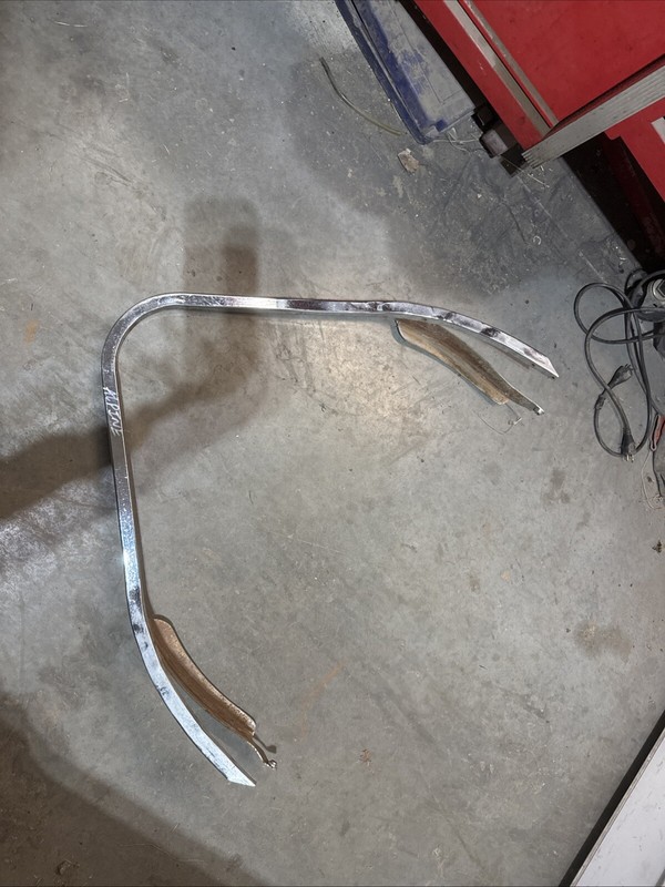 1975 - 1978 Ski-Doo Alpine 640 Vintage snowmobile front chrome bumper