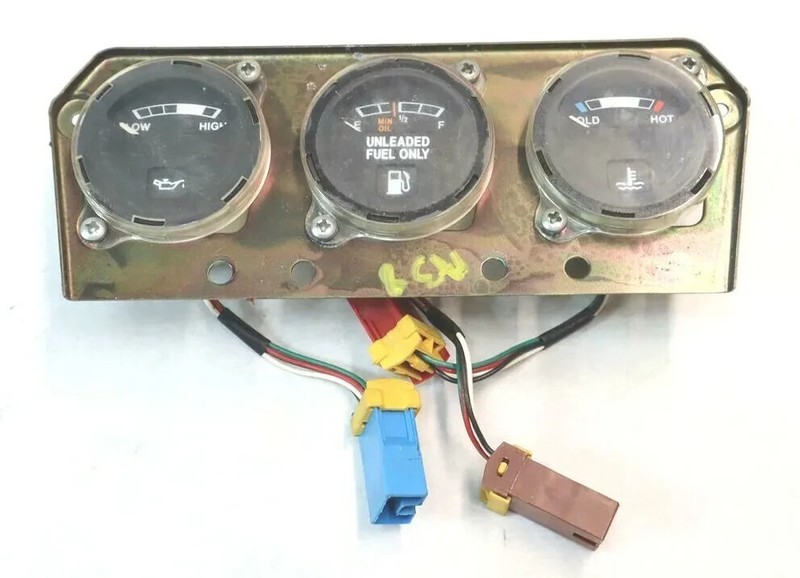 91 Bentley Turbo R Dash Dashboard Fuel Oil Temperature Gas Gauge UD71023 OEM