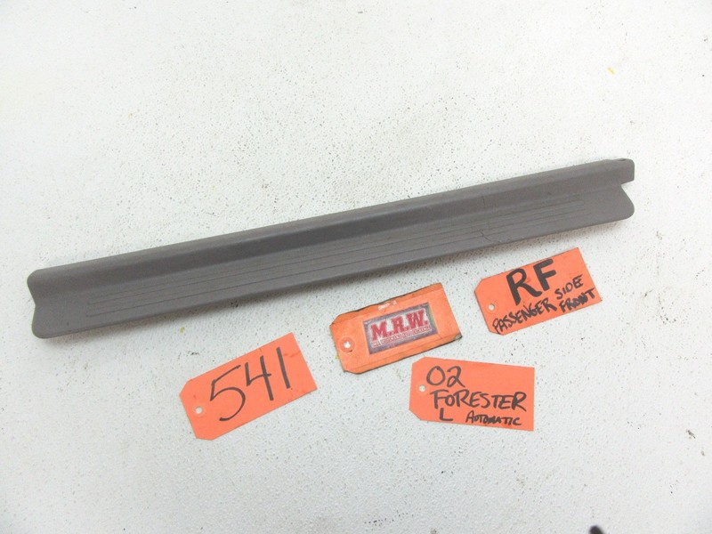 CARPET FLOOR SILL COVER RIGHT FRONT DOOR PANEL TRIM SEAT CAR fits 98-02 FORESTER