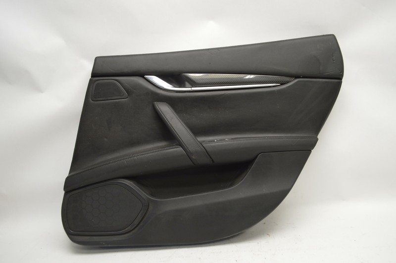 2013-2016 MASERATI QUATTROPORTE REAR RIGHT PASSENGER SIDE DOOR PANEL TRIM OEM
