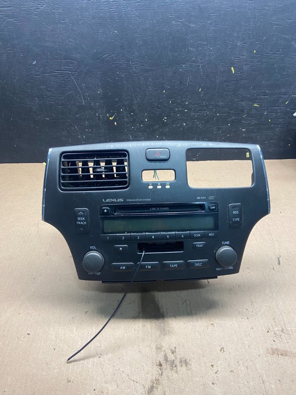 2002-2006 Lexus ES330 Es300 Radio Receiver Tape CD Air Vent Bezel OEM Q7256 DG