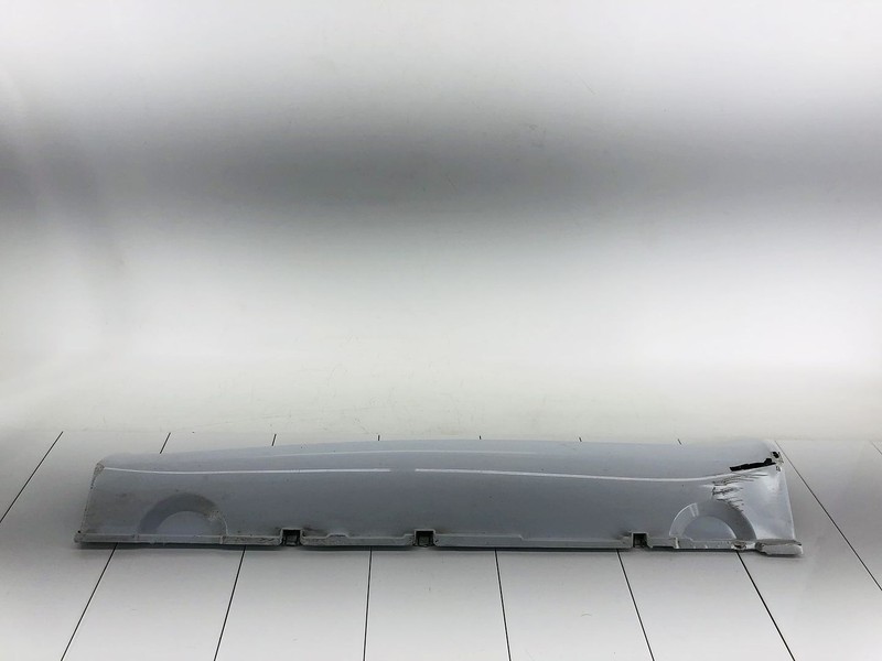 13-15 SMART FORTWO LEFT SIDE LOWER ROCKER SKIRT MOLDING CHRYSTAL WHITE OEM