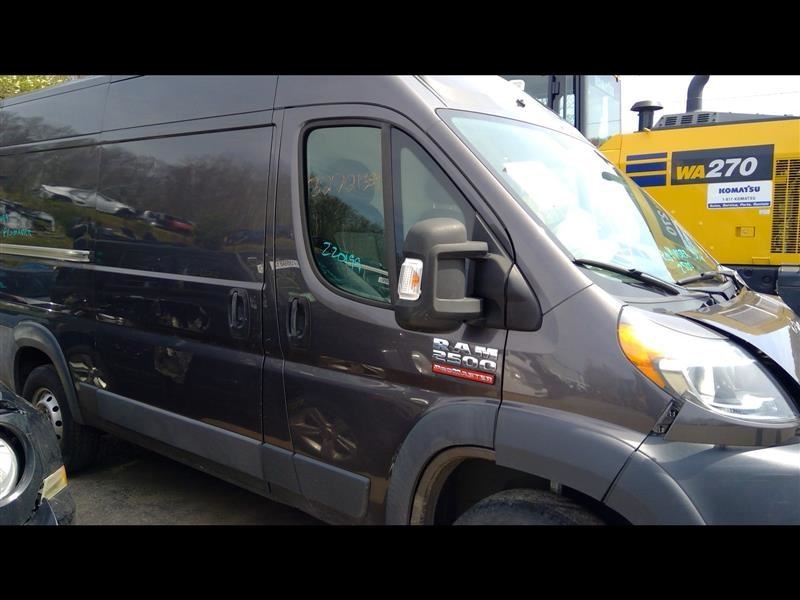 Passenger Front Door Electric Gray PAU Fits 14-17 PROMASTER 1500 VAN 888728