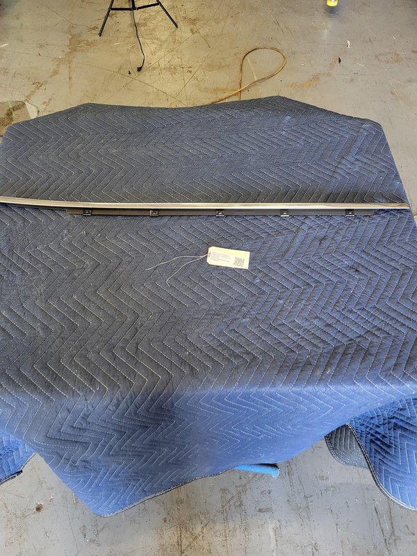 Used Oem Hyundai Right Rear Door Exterior Belt Molding 2019-2020 Santa Fe