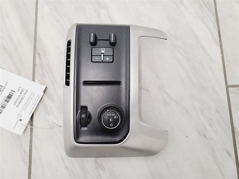 Headlight Switch With Bezel Fits 2015 SIERRA150 570416