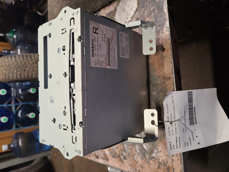2009 NISSAN MURANO radio receiver 6cd bluetooth 259151AA0A OEM 09 10