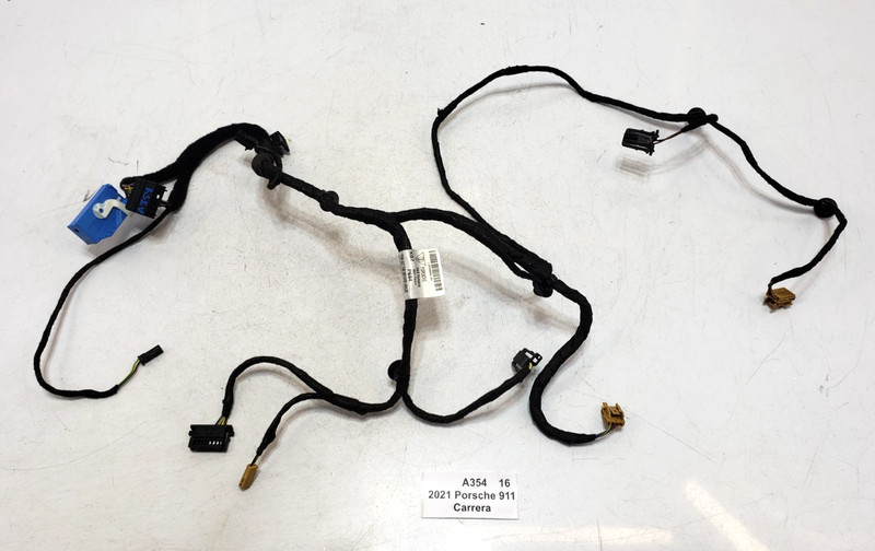 ✅ 20-24 OEM Porsche 911 Carrera 992 Door Wire Wiring Harness 23k