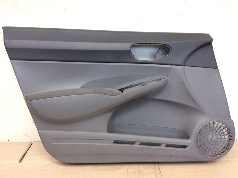 06-08 Civic 4Dr LX Left Front Driver Side Door Panel Lining Gray Liner OEM