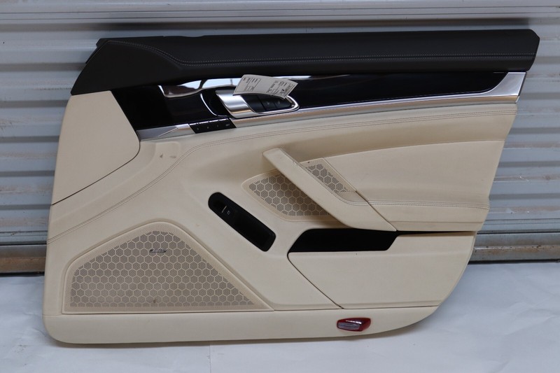 2013 PORSCHE PANAMERA FRONT RIGHT PASSENGER SIDE DOOR PANEL TRIM COVER OEM