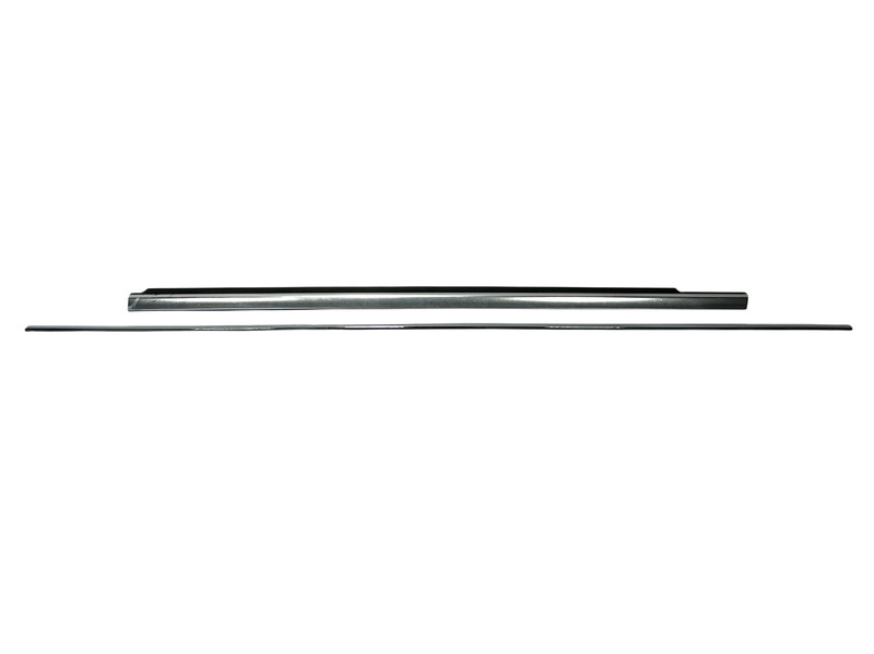📌 10-16 MERCEDES E350 W212 FRONT LEFT DOOR CHROME WINDOW BELT MOLDING TRIM OEM