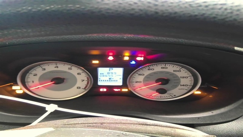 Speedometer Cluster MPH Without Automatic Headlamps Fits 14 IMPREZA 3470620