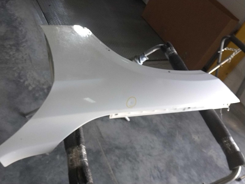 2015 BMW X1 Left Fender White Small Dent OEM Used NJ25-20983-510406