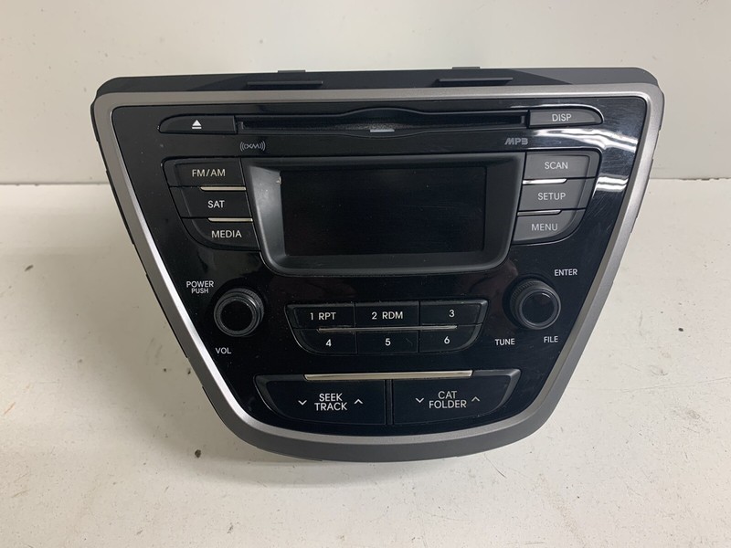 2013 Hyundai Elantra Radio Stereo 96170-3X155RA5 Single Disc CD Player Satellite