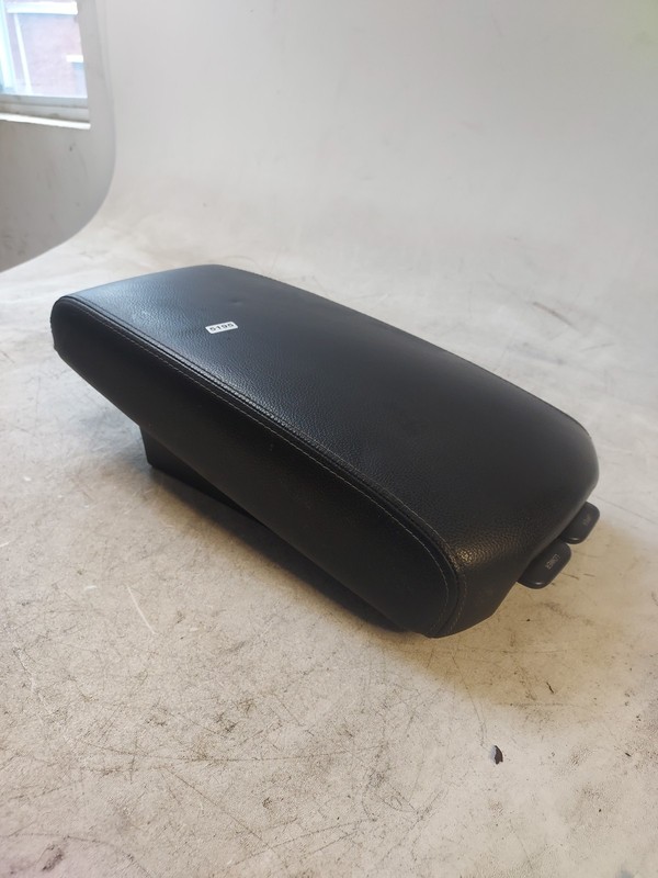 2013-2018 Nissan Altima Leather Center Console Armrest OEM Black w Stitches