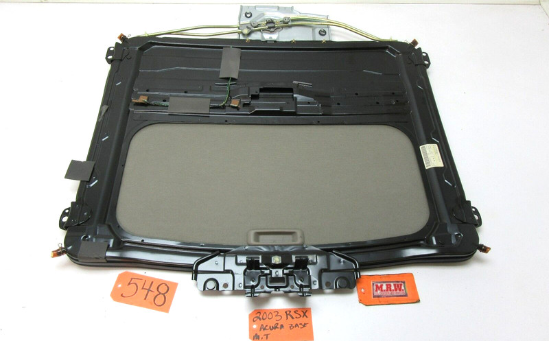 SUNROOF SUN ROOF TRACK PANEL GUIDE GLASS WINDOW CAR for 02 03 04 05 06 ACURA RSX