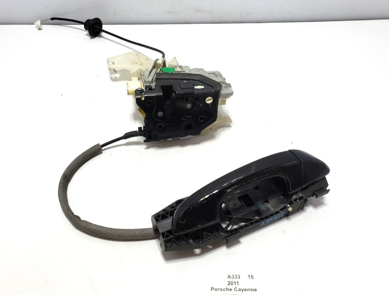 ✅11-18 OEM Porsche Cayenne 958 Front Passenger Exterior Door Handle W/ Actuator*