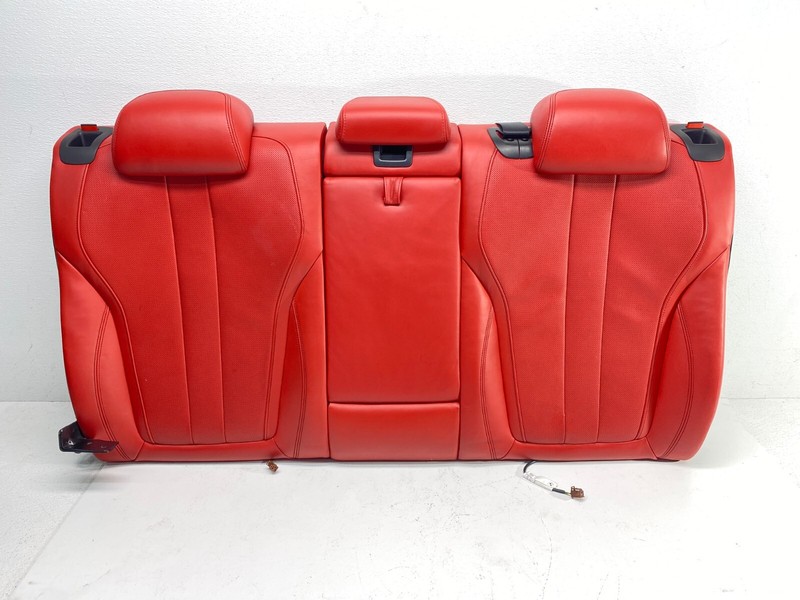 15-19 BMW F86 X6M Rear Upper Seat Backrest Assembly Red Leather Mugellorot OEM✅