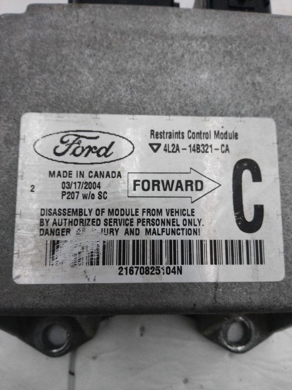 Used Air Bag Module fits: 2004 Ford Explorer Air Bag 4 Dr Sport Trac w/roof air