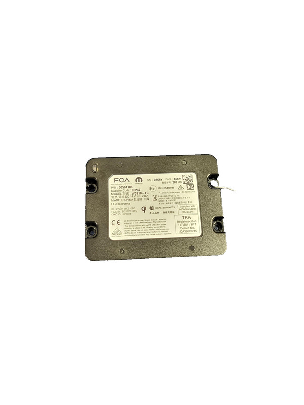 Used Oem Alfa Romeo Wireless Charging Module Unit for 2018-2024 Stelvio