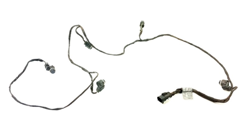 09-12 BMW F01 F02 750i BUMPER PDC PARK ASSIST SENSOR WIRE HARNESS FRONT OEM 0114