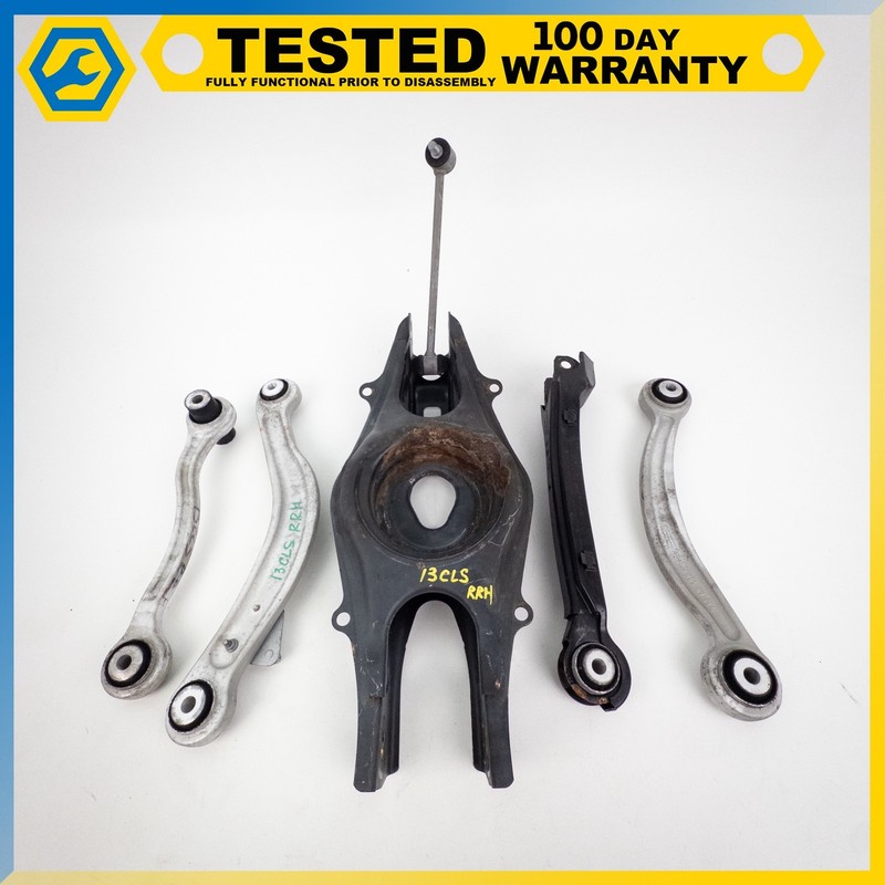 12-18 MERCEDES-BENZ CLS550 E550 REAR RIGHT SIDE TIE ROD CONTROL ARM SET OF 5 OEM