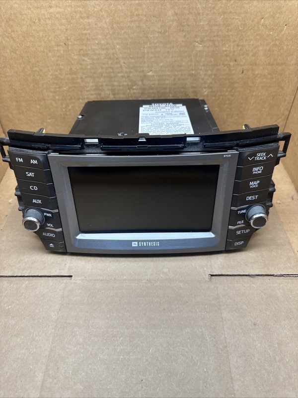 2011-2012 TOYOTA AVALON GPS DVD NAV NAVIGATION JBL RADIO 86120-07150 AM FM OEM