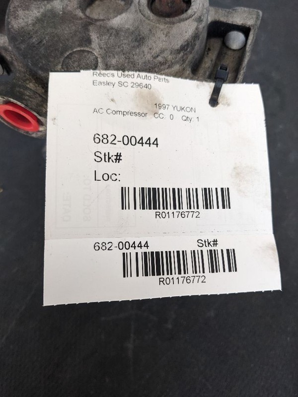 AC Compressor I-beam Front Axle Only Fits 96-02 CHEVROLET 3500 PICKUP 1176772