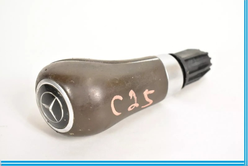 12-14 Mercedes W204 C250 C350 E350 Center Console Shift Shifter Knob Brown OEM