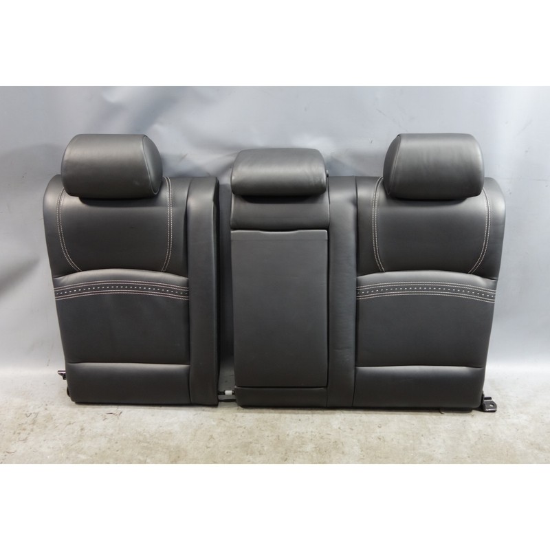 14-16 BMW F10 5-Series LCI Rear Seat Backrest Black Napa Leather OEM