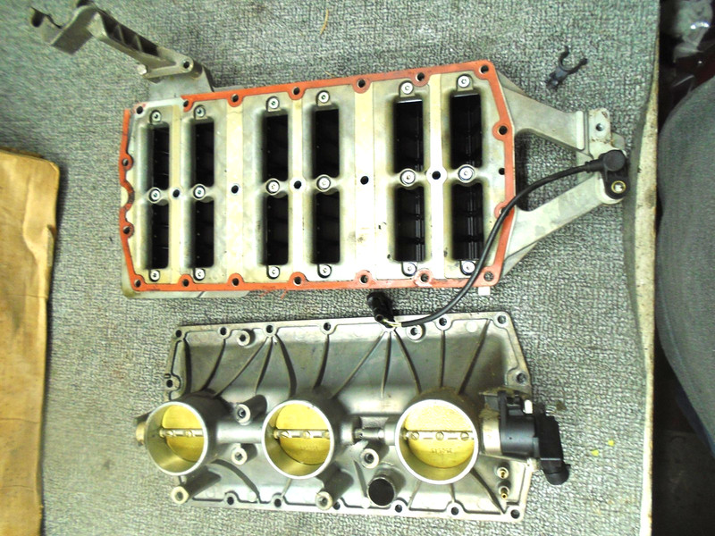 OEM INTAKE THROTTLE BODY REEDS & PLATE ASSY 5005829 EVINRUDE 2010 200 HP MOTOR