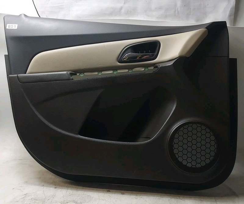 2014 Chevrolet Cruze Front Left FL Driver Side Interior Door Panel Beige OEM