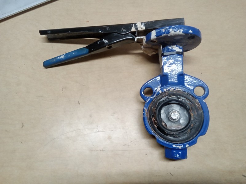 Keystone 2" AR1 805 Butterfly Valve With Handle.