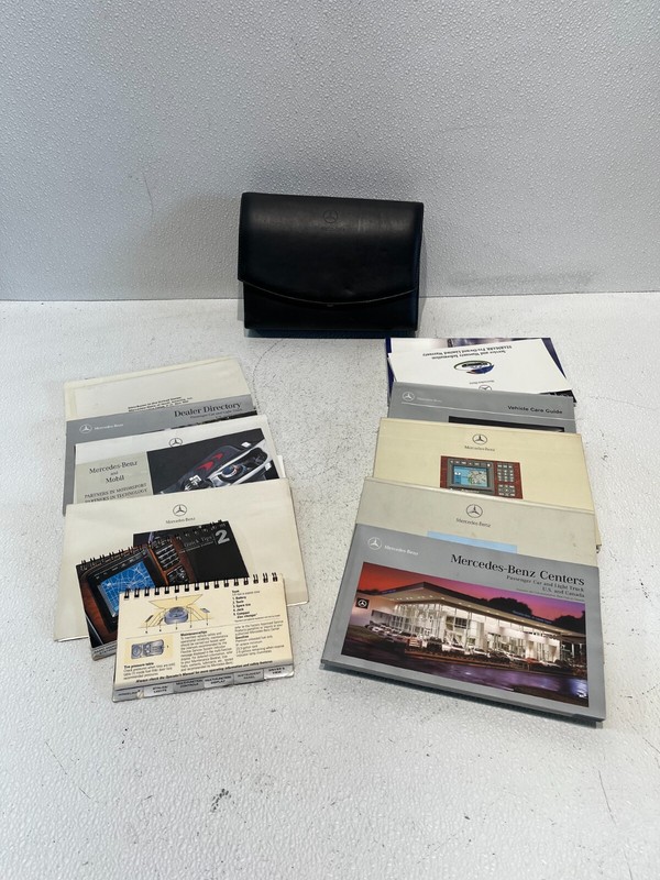 00 2000 Mercedes Benz S-Class/S 430/S 500 owners manual with Navigation OEM