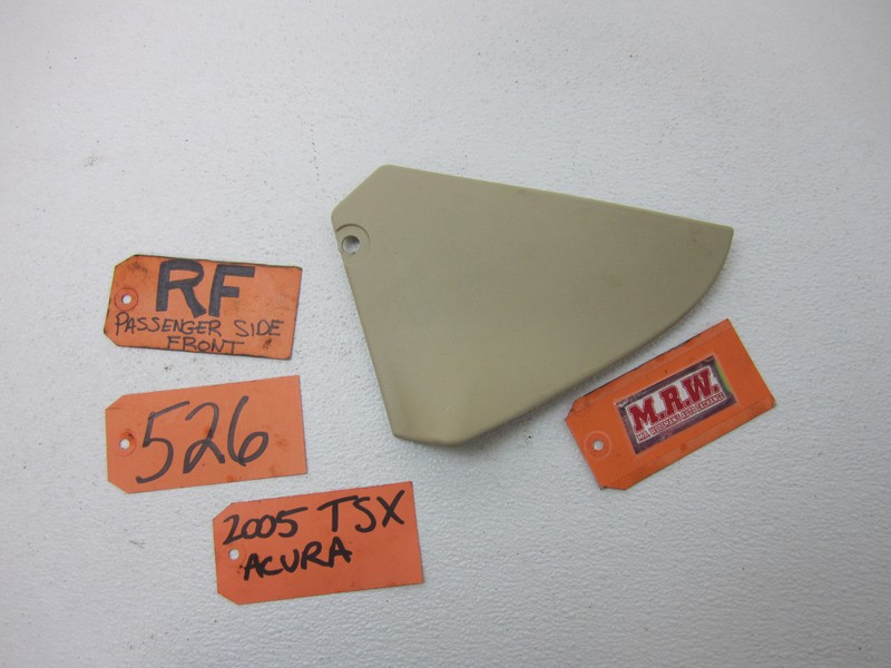 FITS 04-08 TSX RIGHT PASSENGER SIDE FRONT CONSOLE SIDE TRIM COVER CAP CAR R RH