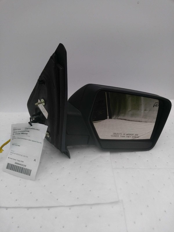 2009 Ford Expedition Right Door Mirror Assembly Black OEM Used 81294 154K