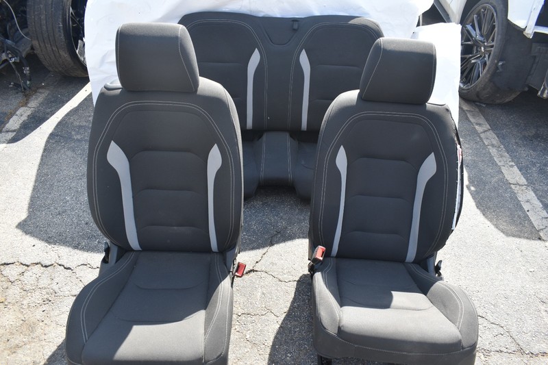 2010-2015 Chevrolet Camaro ZL1 6.2L OEM CLOTH SEATS BLACK AND GREY