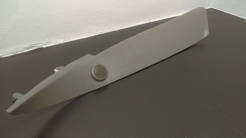 00-06 Chevrolet Tahoe Left Windshield Pillar Trim W/ Speaker Gray OEM 15262931