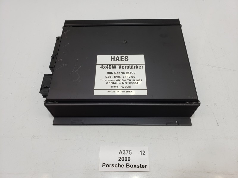 ✅ 97-00 OEM Porsche Boxster 986 Radio Audio Sound System Amp Amplifier