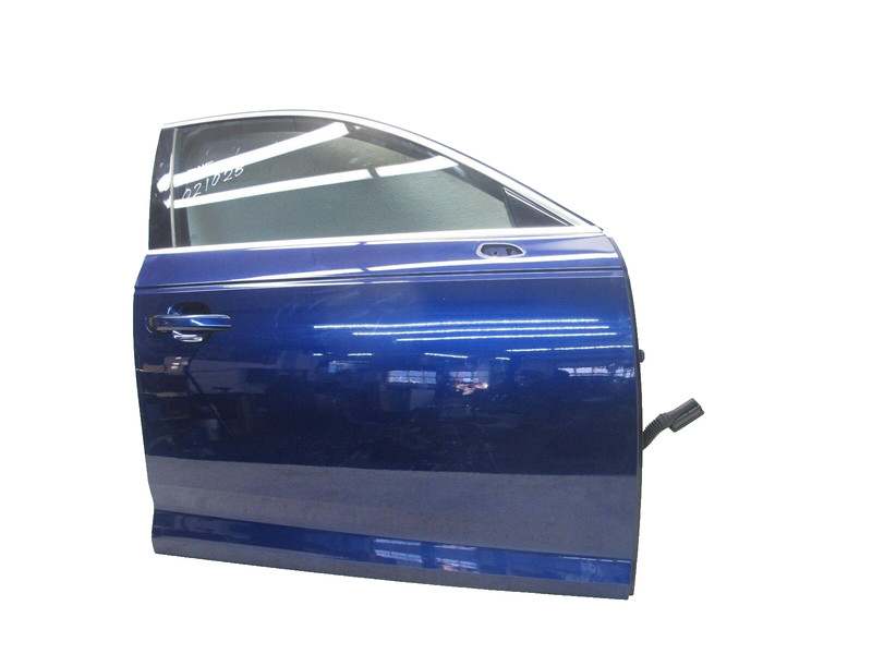💚 17-23 AUDI A4 S4 PASSENGER FRONT COMPLETE DOOR (LX5H BLUE) NO SHIPPING