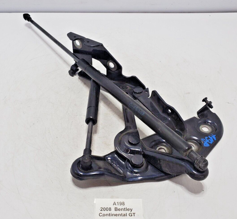✅ 2003-2012 OEM Bentley Continental GT Front Right Passenger Hood Hinge Black