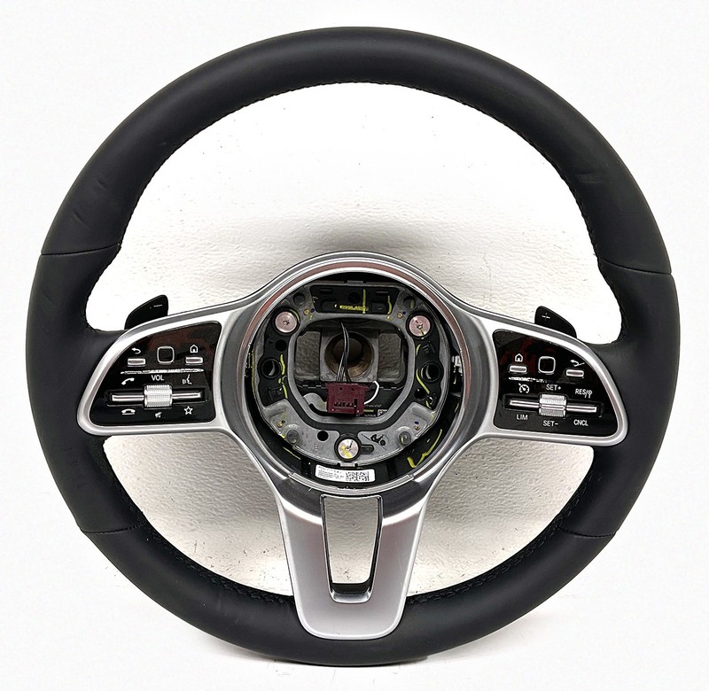 OEM Steering Wheel For Mercedes-Benz GLE-Class, GLS-Class Black Leather