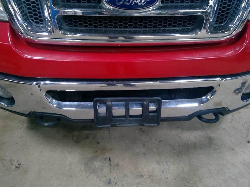 Front Bumper Lower Bar Chrome Bumper Round Fits 06-08 FORD F150 PICKUP 1723922