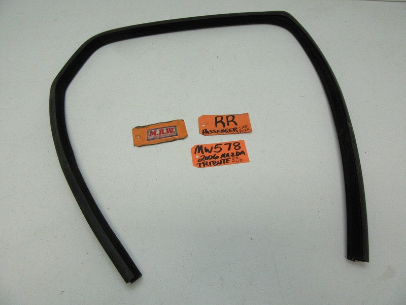 DOOR GLASS WINDOW TRACK RUBBER SEAL RUN CHANNEL BACK RIGHT REAR RR fits TRIBUTE
