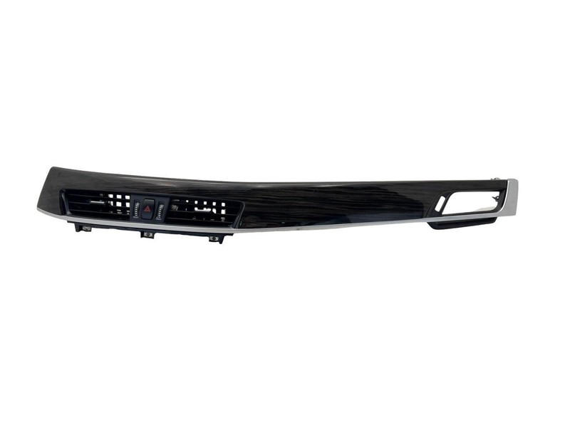 2016-2021 BMW X1 Dash Dashboard Bezel Molding A/C Air Vent Grille Black Wood