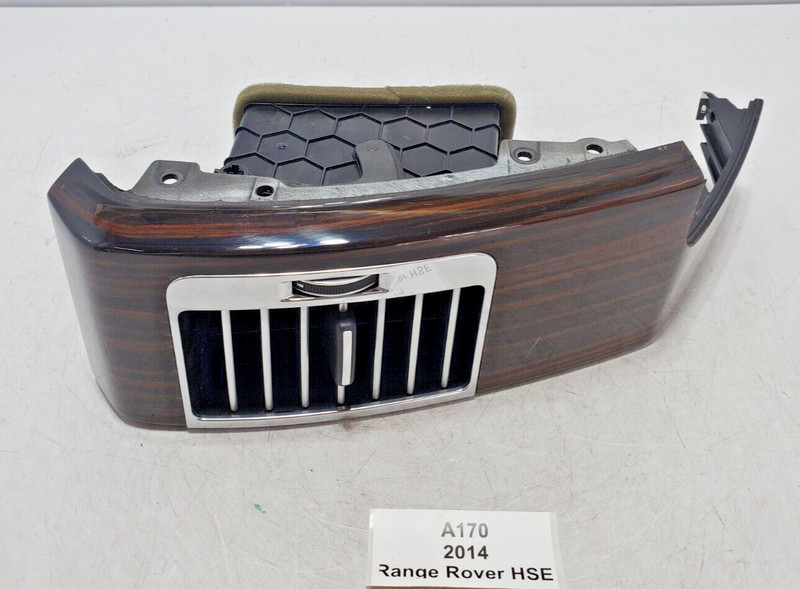 ✅ 13-17 OEM Range Rover HSE L405 Front Left Driver Dash AC Air Vent Wood Trim