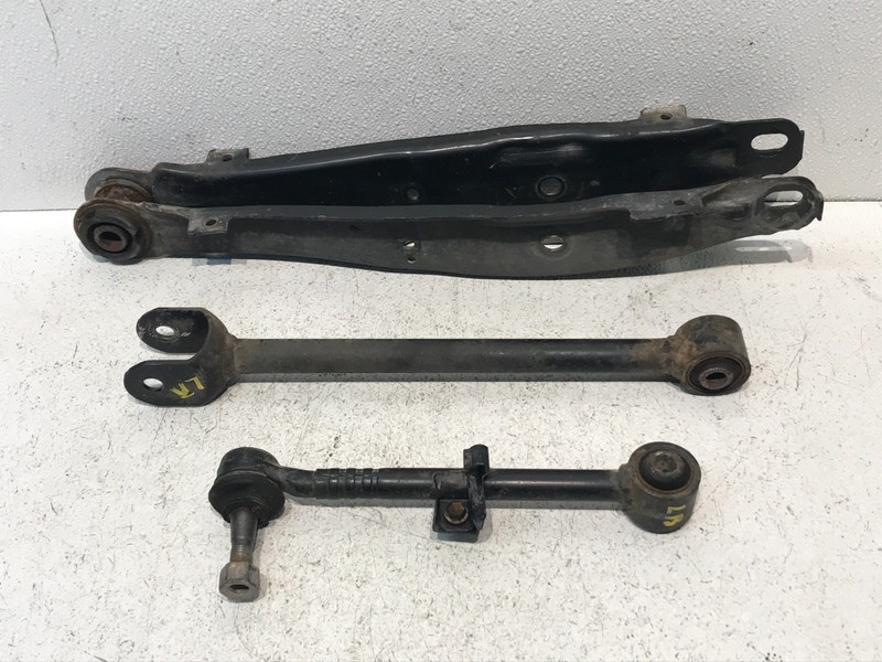 2002-06 LEXUS SC430 REAR LEFT DRIVER CONTROL ARMS 3 PC SET