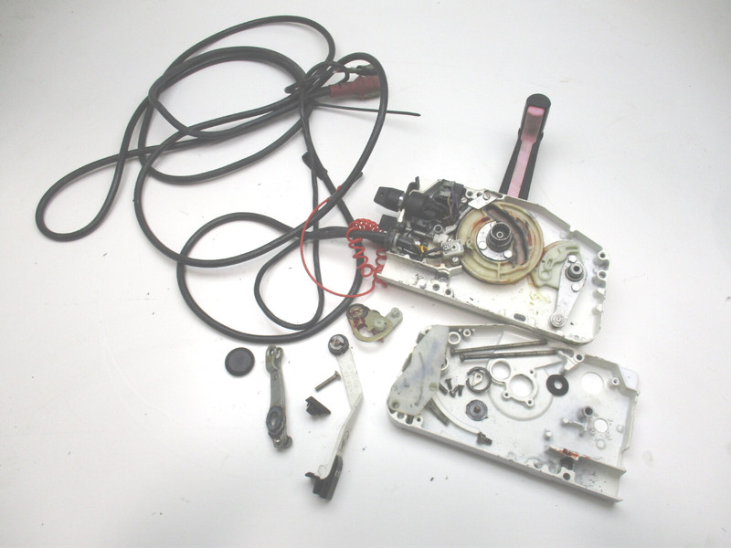 OMC Evinrude Johnson Side Mount Remote Control Trim Tilt Red Plug PARTS ONLY