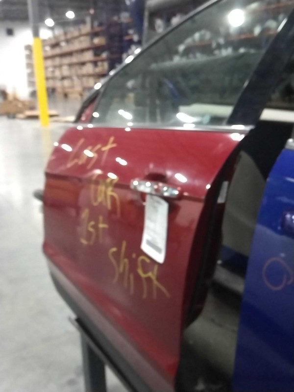 2011 Cadillac SRX Front Left Door Red 4DR SUV Used OEM 607623 174K Miles