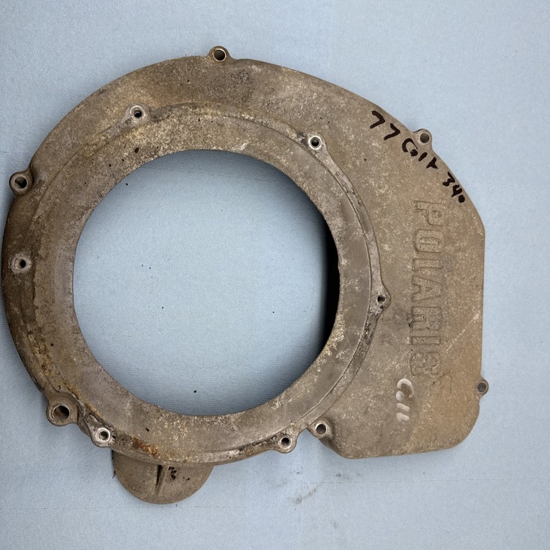 1977 Vintage Snowmobile Polaris Colt 340 Snowmobile motor Cover Recoil Mount