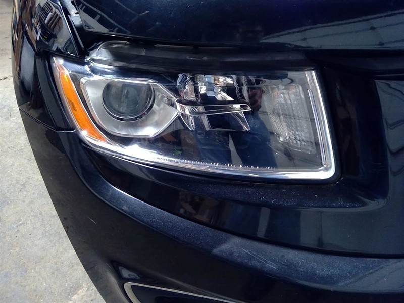 Passenger Headlight Laredo VIN A 7th Digit Fits 14-16 GRAND CHEROKEE 1765377